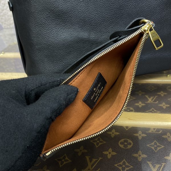 Louis Vuitton LV M24856 Black Low Key Hobo Medium Handbag - Image 4