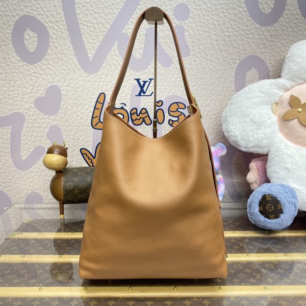 Louis Vuitton LV M24974 Brown Low Key Hobo Medium Handbag - Image 2