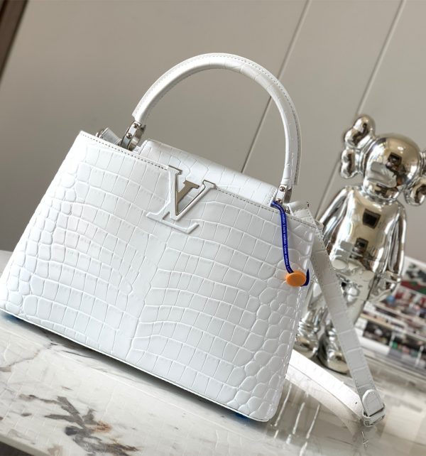 Louis Vuitton N93716 Capucines White