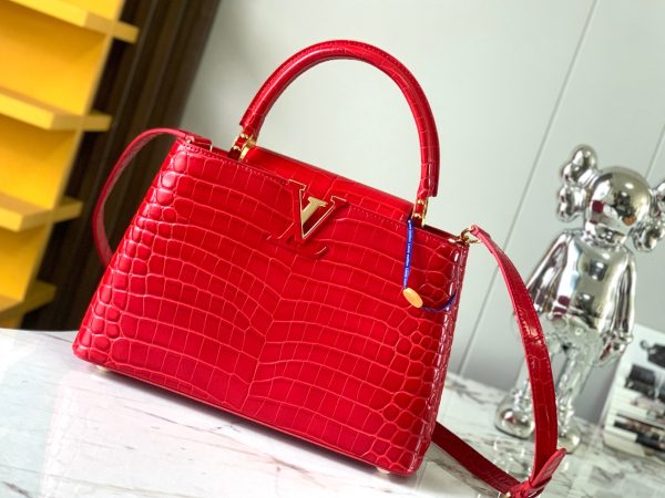 Louis Vuitton N94019 Capucines Red