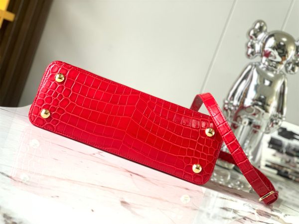 Louis Vuitton N94019 Capucines Red - Image 4