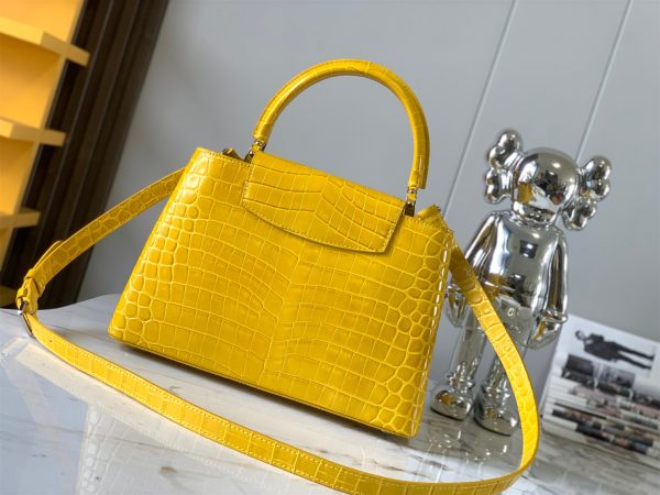 Louis Vuitton N93417 Capucines Yellow - Image 2