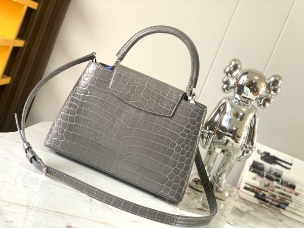 Louis Vuitton N99417 Capucines Gray - Image 3